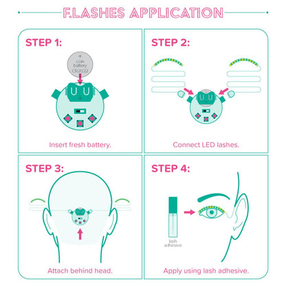 Unisex LED Eyelashes