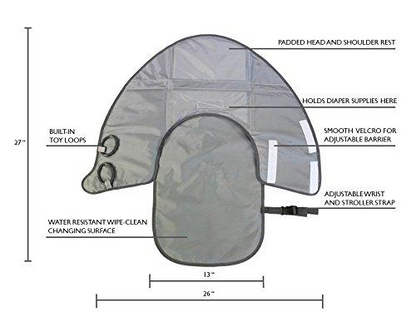 DELUXE 3-in-1 Clean Hands Changing Pad