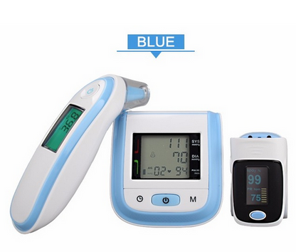 Blood Pressure Monitor + Infrared Ear Thermometer - Health Pack