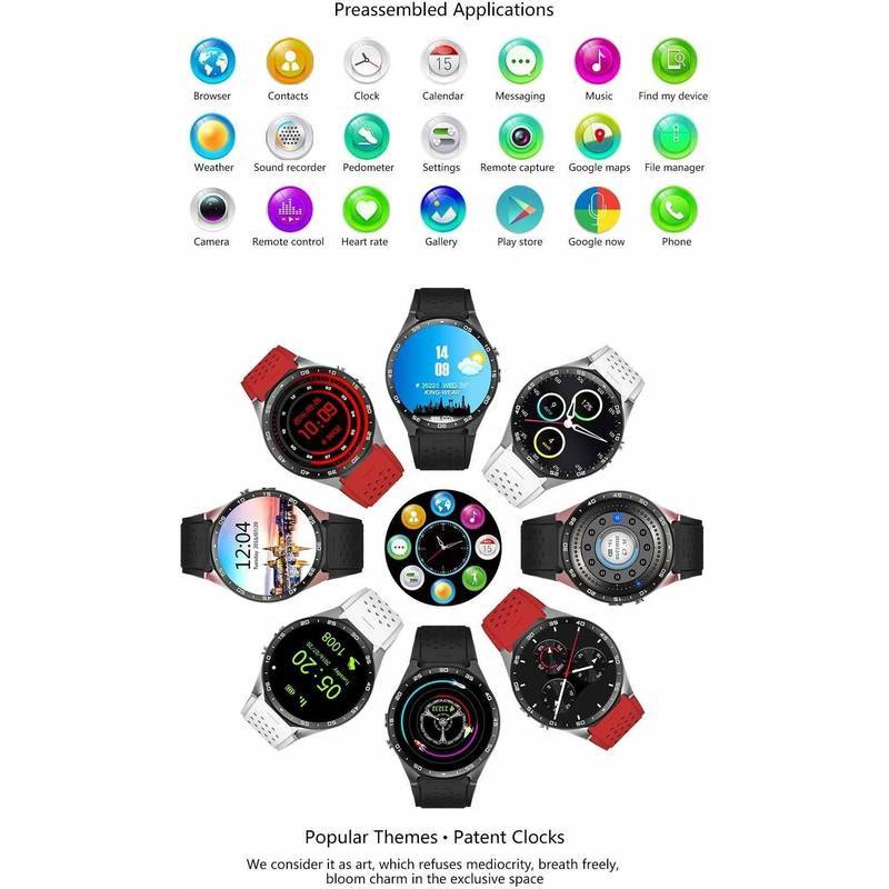 ***Special Promotion *** SX88 Premium Android iOS Smartwatch Phone